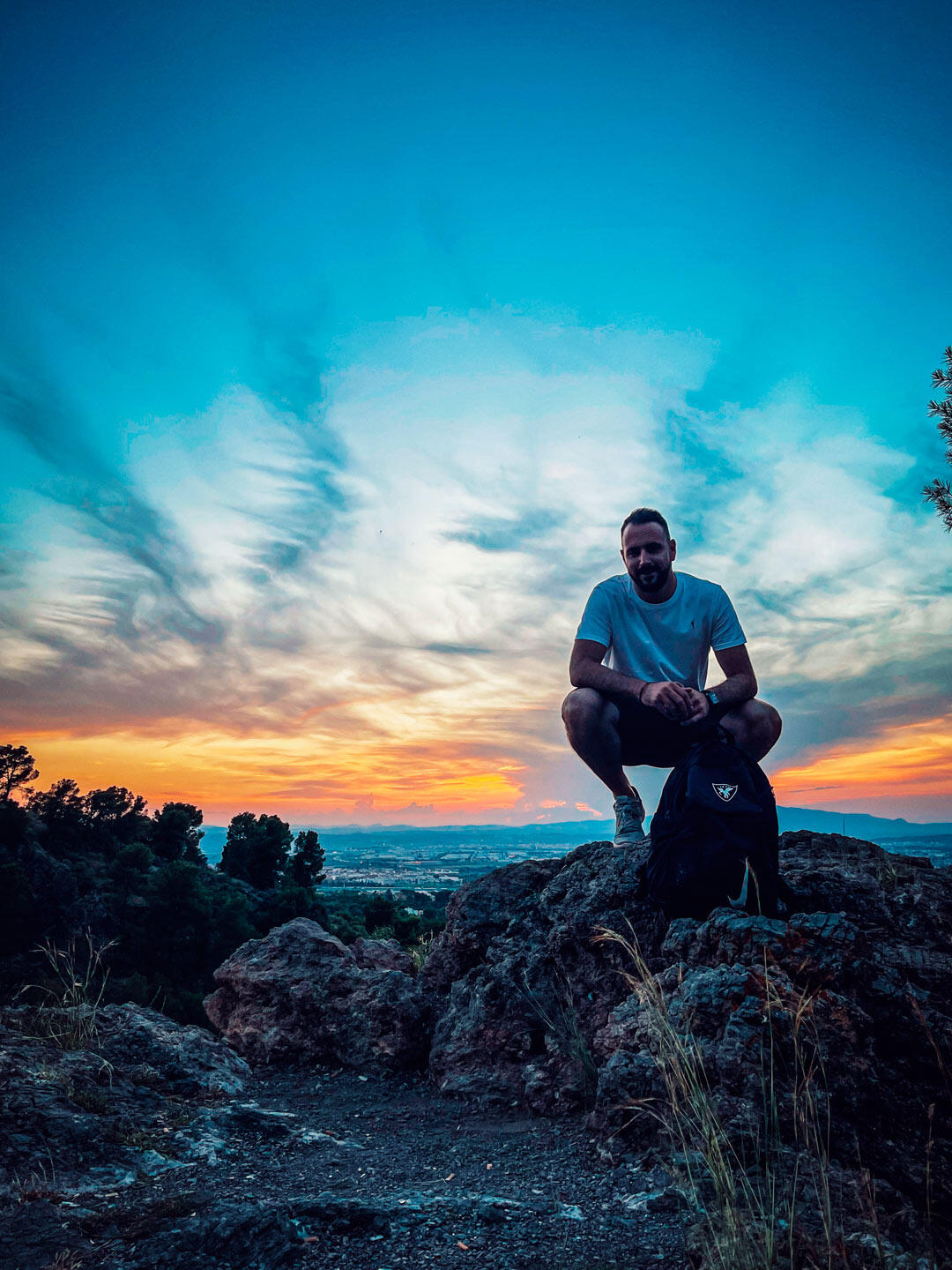 Jorge Gil Sierras en la montaña